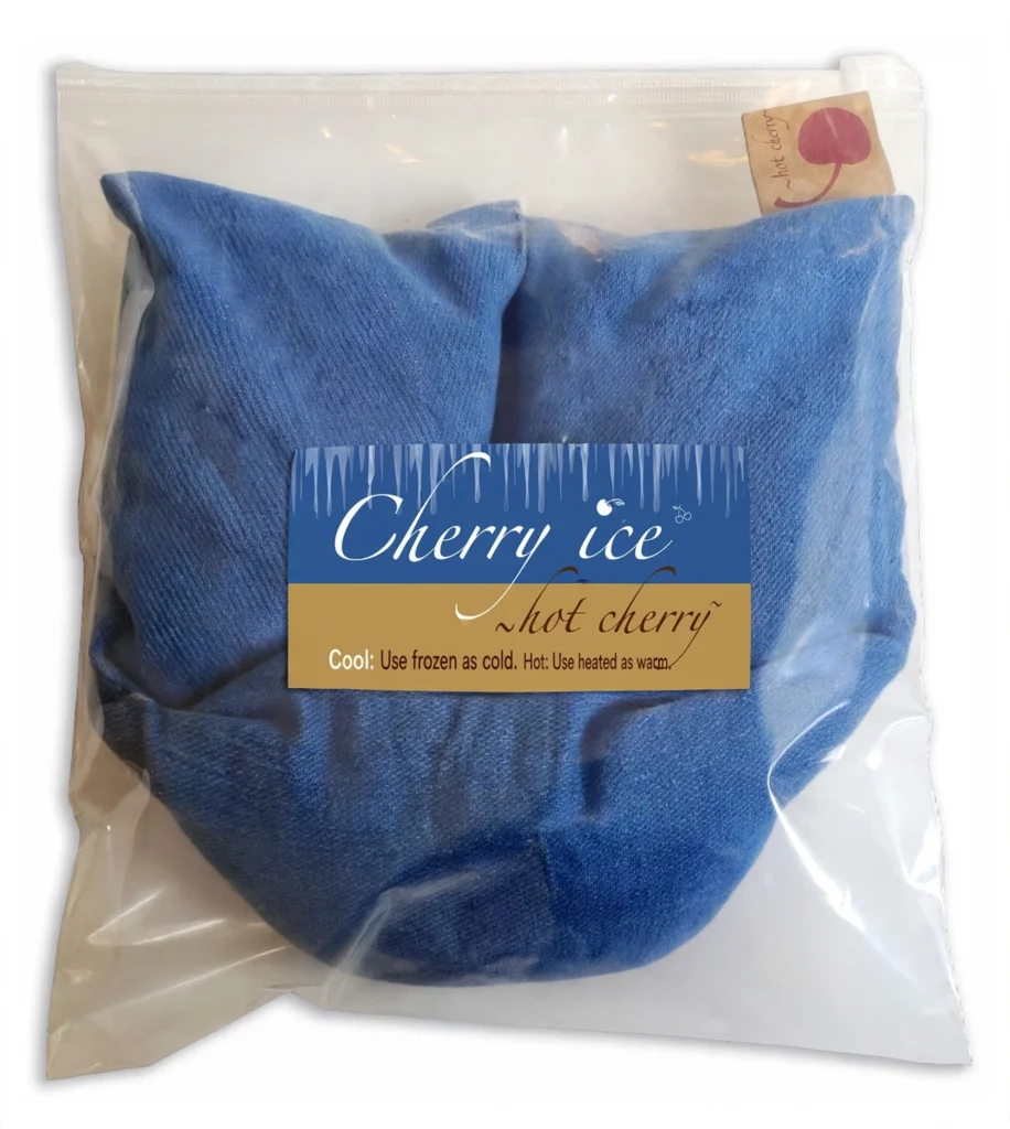 Cherry Ice Blue Denim Neck Wrap